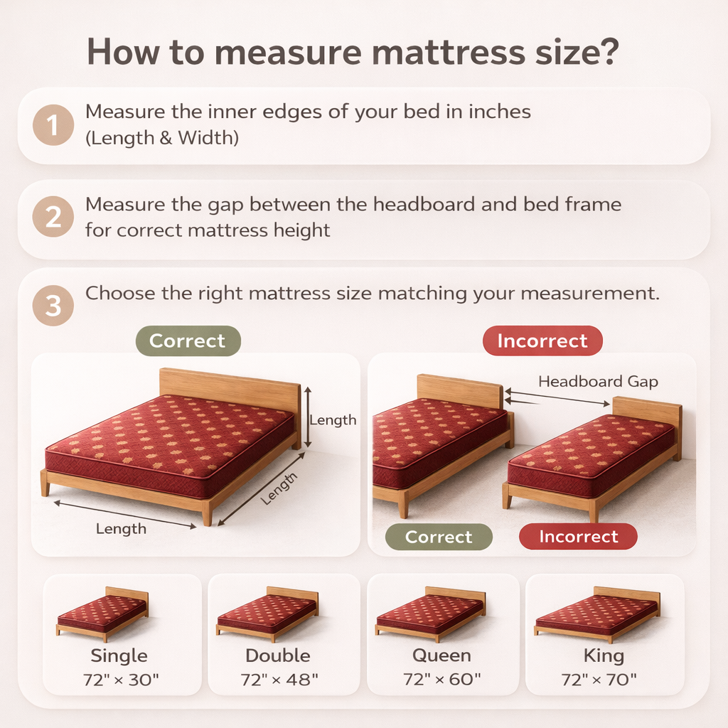 Classic HD Foam Mattress Choose Size