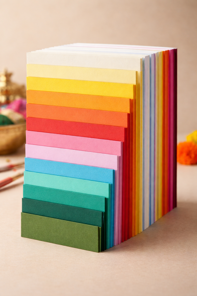 Colored Paper Portrait