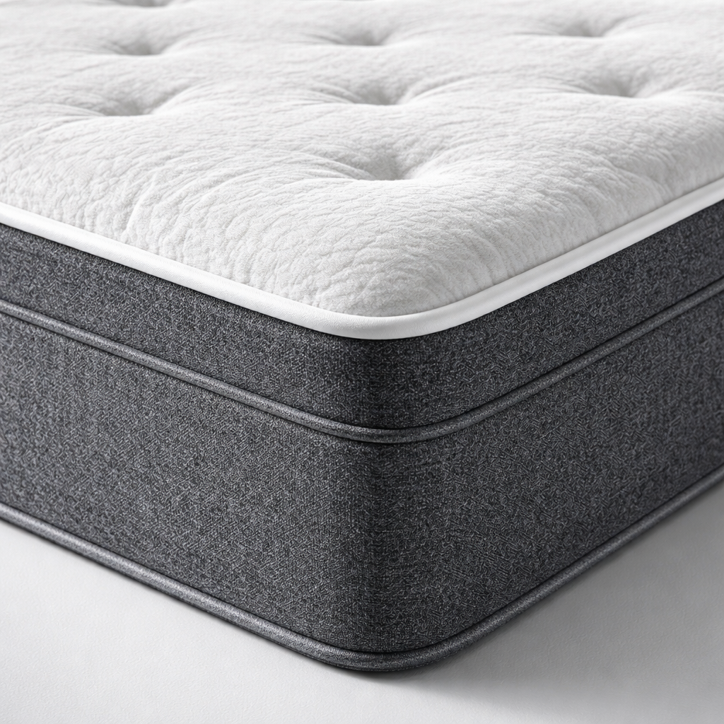 Hybrid Non Spring Mattress Corner View