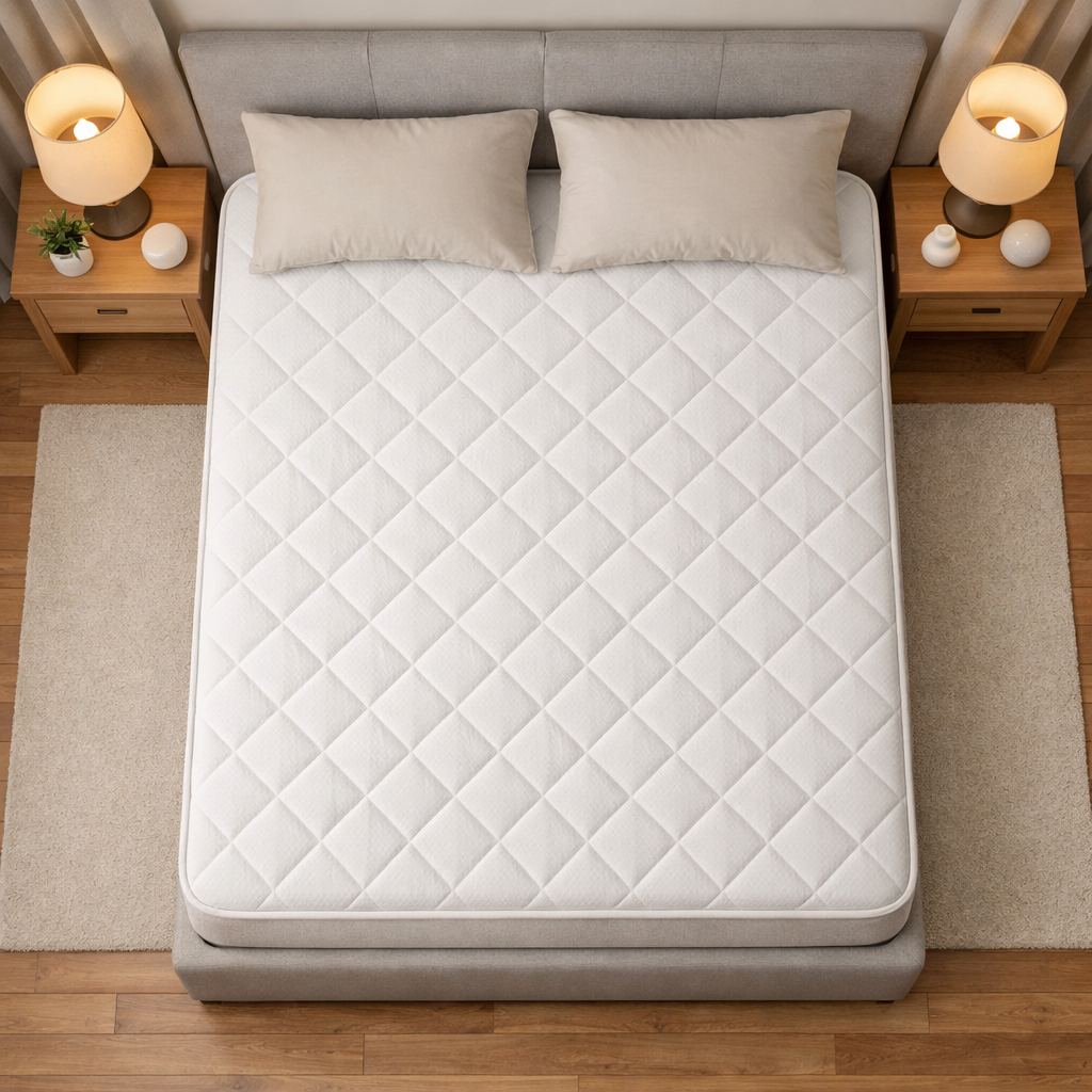 Natural Latex Mattress Top View